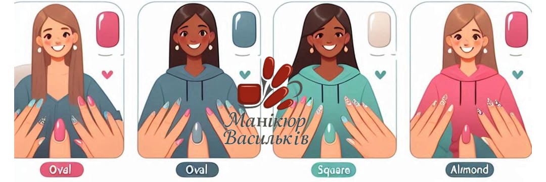 Як правильно підібрати форму нігтів під вашу пластину