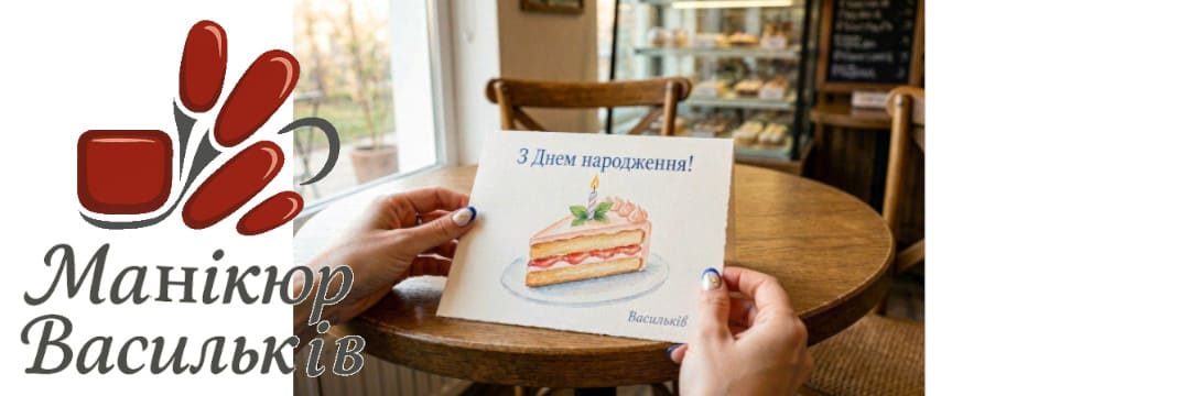 Манікюр на день народження у Василькові