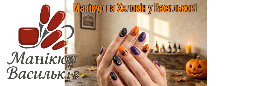 Манікюр на Хелловін у Василькові