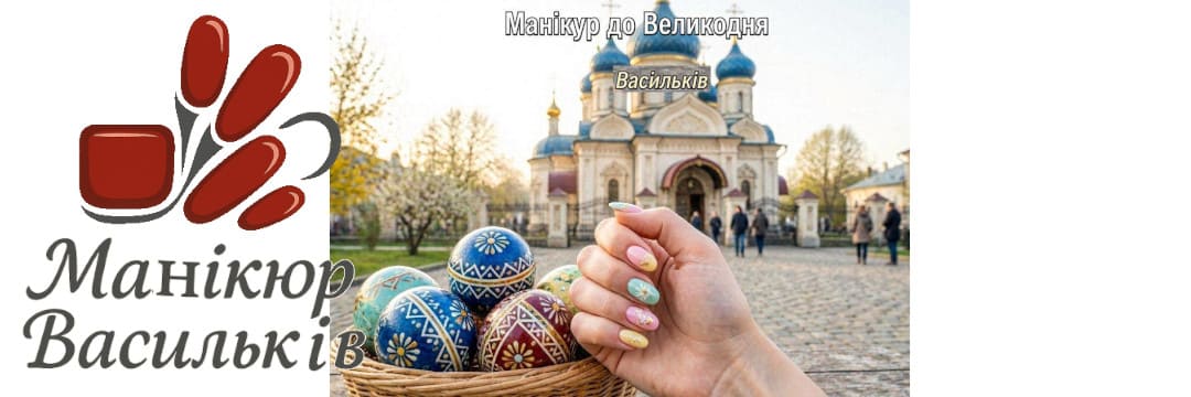 Великодній манікюр у Василькові