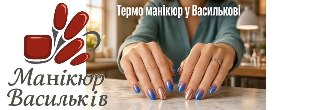 Термо манікюр у Василькові змінює колір