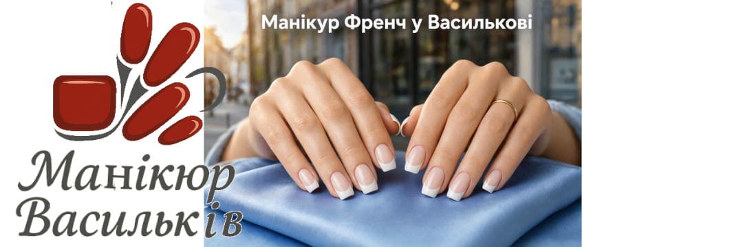Французький манікюр френч у Василькові